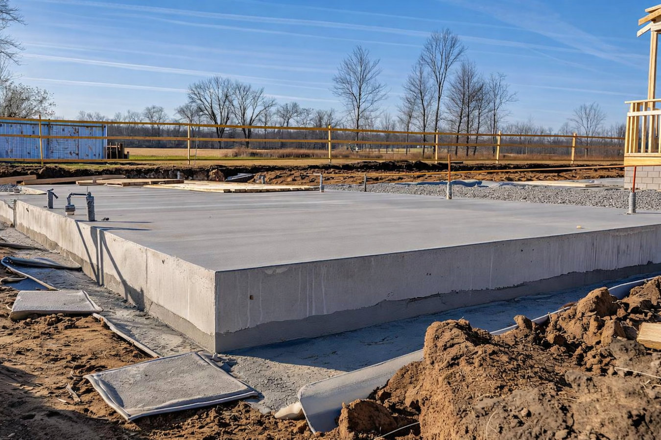 Foundation installation in Petaluma, CA